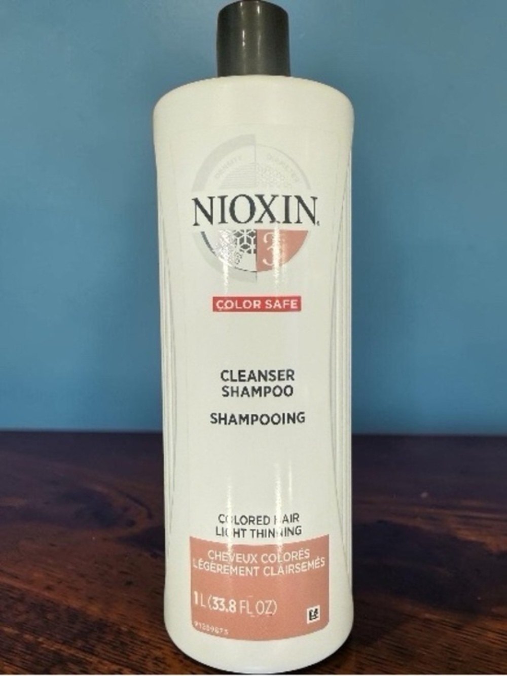 Nioxin 3 Cleanser Shampoo for Colored Hair HUGE 33.8 OZ NEW